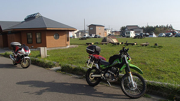 大間崎のキャンプ場